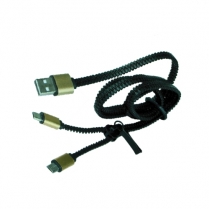 Zipper Cable Twin Micro USB