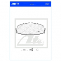 Brake Pad ATE519