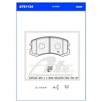 Brake Pad ATE1124