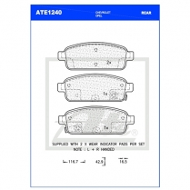 Brake Pad ATE1240