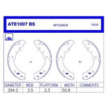Brake Shoes ATE1007BS