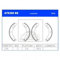 Brake Shoes ATE380BS