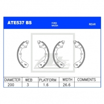 Brake Shoes ATE537BS