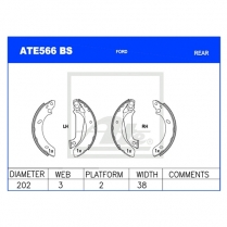 Brake Shoes ATE566BS