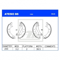 Brake Shoes ATE583BS