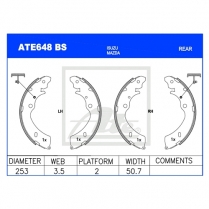 Brake Shoes ATE648BS