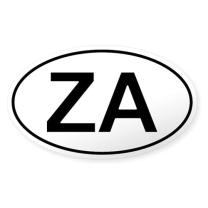 Sticker ZA Large