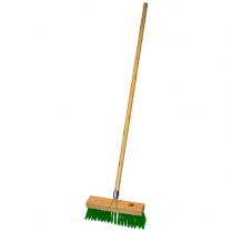 Broom Gutter Sweep 305mm Green