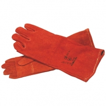 Glove Leather Heat Red Elbow
