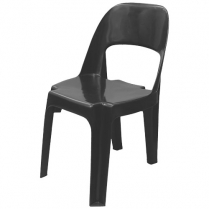 Chair Black Plastic