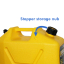 Jerry Can Plastic 20L Yellow