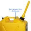 Jerry Can Plastic 20L Yellow