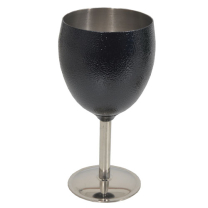 Glass Wine Goblet S/Steel
