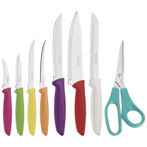 Knife Set Multi Colour 8pc