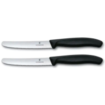 Knife Steak 11cm Round Black