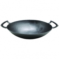Frypan Cast Iron Oiled Wok Pan