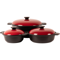 Pot Cast Iron Value Pack 3Pc