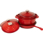 Pot Cast Iron Enamel 7 Pc