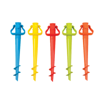 Umbrella Screw Peg Assorted