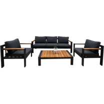 Patio Lounge 25001-WD 4-Pc