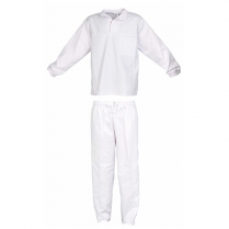 Overalls 2 Piece Food White S36