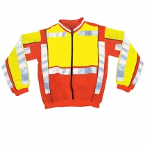 Jackets Reflective With Removable Sleeves
