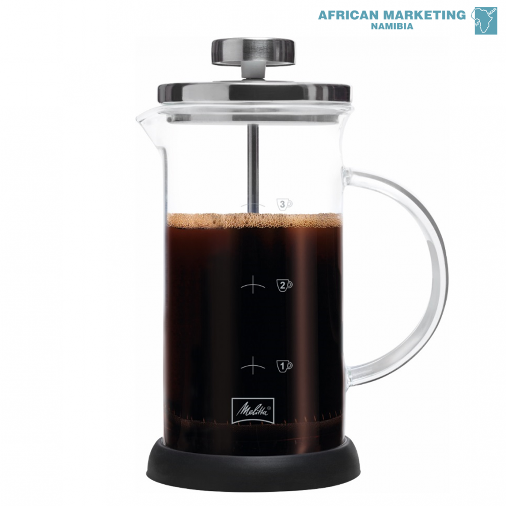 FRENCH PRESS COFFEE MAKER STANDARD 3 CUPS *MELITTA AFRICAN MARKETING (PTY)  LTD
