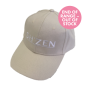 Embroidered Linen Peak Cap - Lecoste light Stone