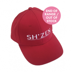 Gift - Red Peak Cap with White Embroidery