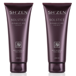 Oct 2025 - 2  x Solstice Cleansing Gel 200ml - NEW