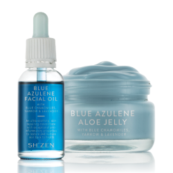 Nov 2025 - 1 Ea Blue Azulene Facial Oil + Aloe Jelly - NEW