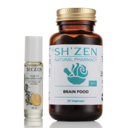 Nov 2025 - 1 Ea Study Aid AromaRemedy + Brain Food Vegicaps