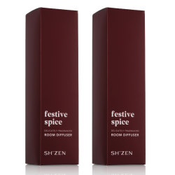 Nov 2025 - 2 X Festive Spice Room Diffuser 100ml - NEW