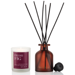 Dec 2025 - 1 Ea Fresh Fig Room Diffuser + Luxury Soy Candle