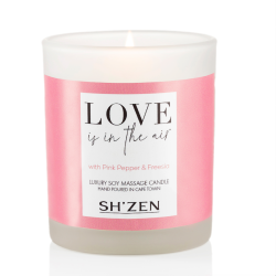 Love is in the Air  Luxury Soy Massage Candle in Box