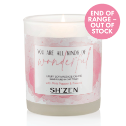 You are all kinds of Wonderful Luxury Soy Massage Candle Box