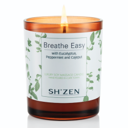 Breathe Easy Luxury Massage Soy Massage Candle in Box