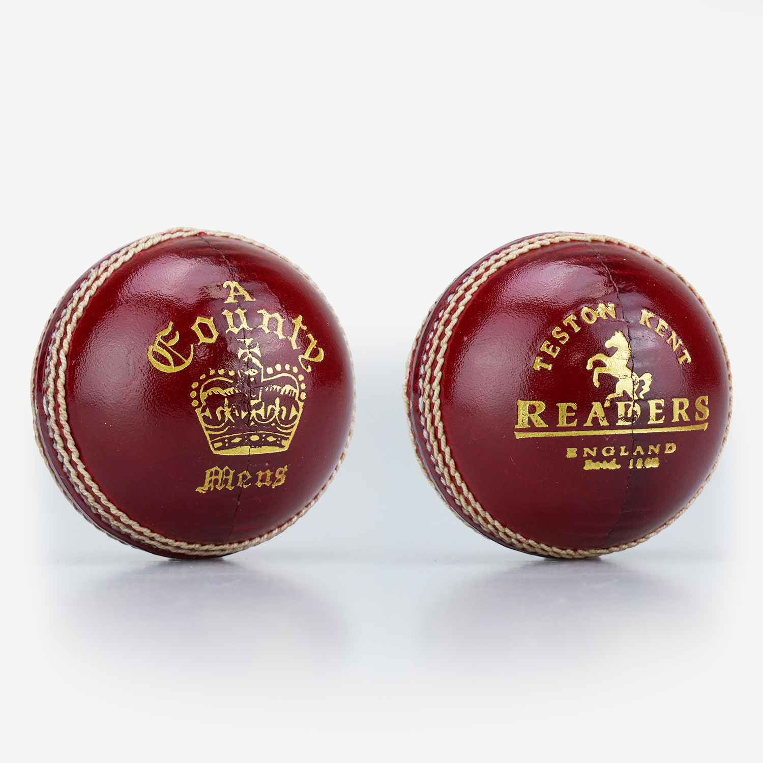 6 x BHLtd hard white Cricket Balls 5.5oz T20 Club county Adult Senior Match 