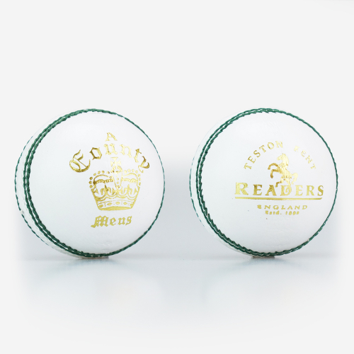 COUNTY CROWN WHITE CRICKET BALL