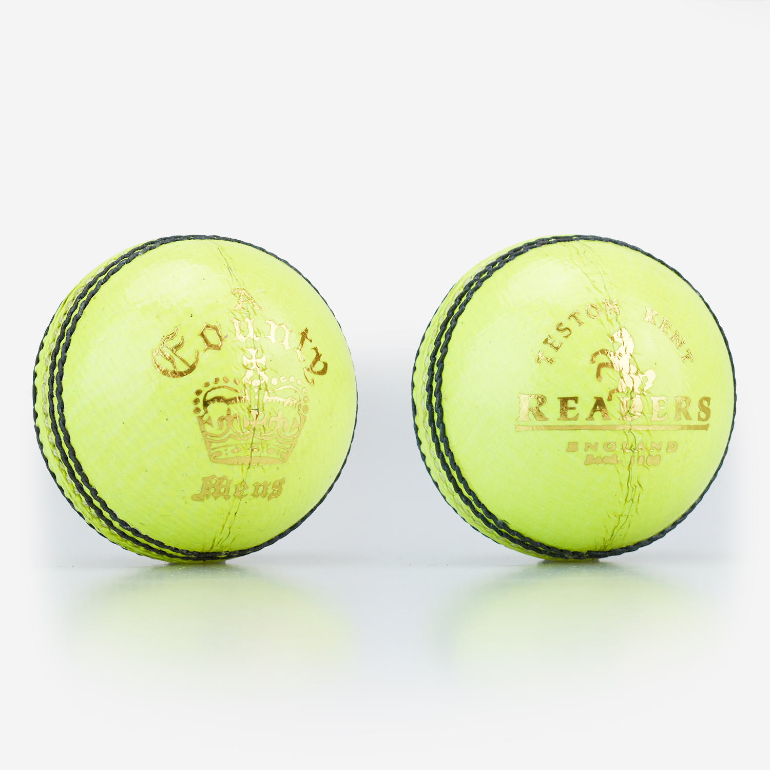 Readers County Crown Yellow Cricket Ball 
