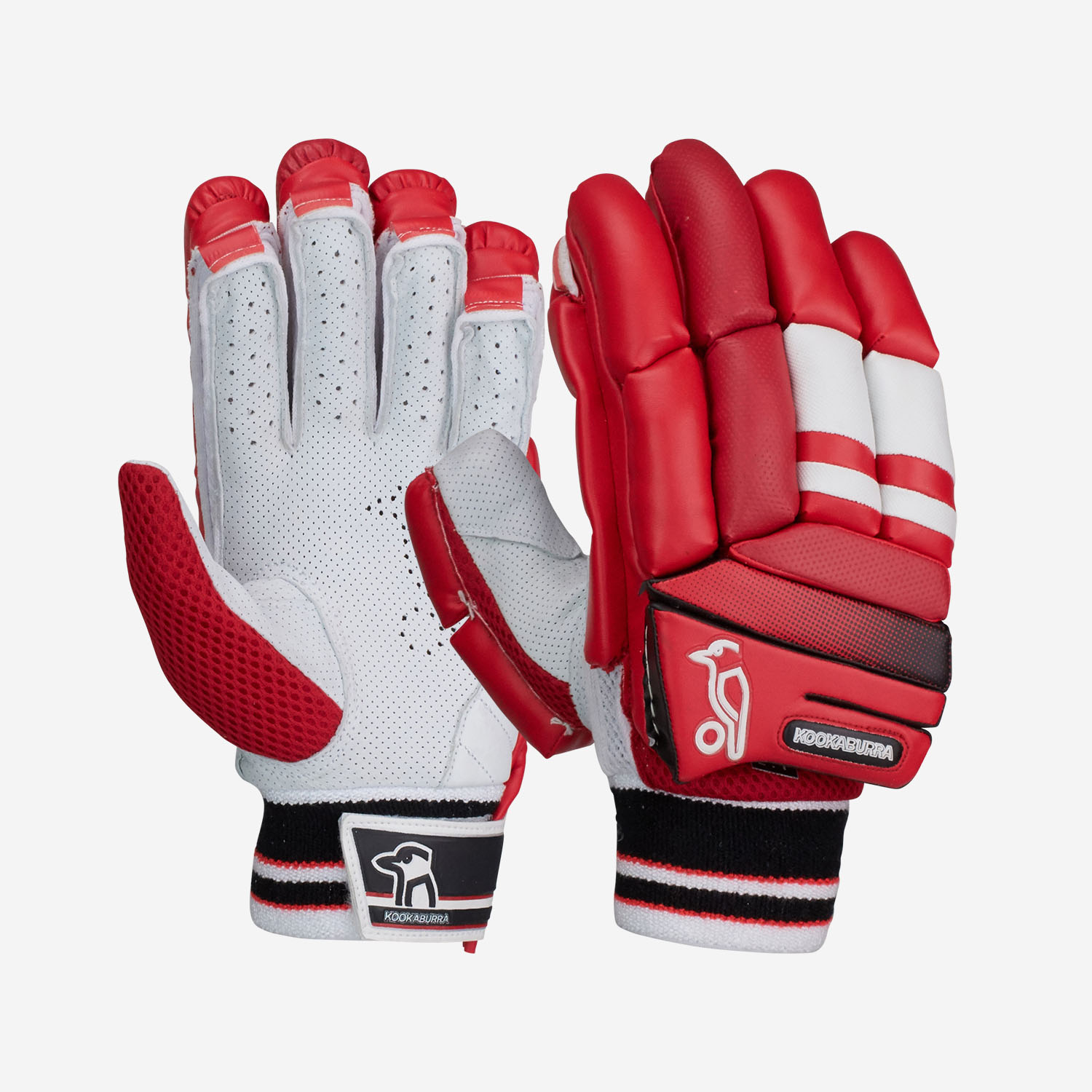 Kookaburra T20 Red Batting Gloves