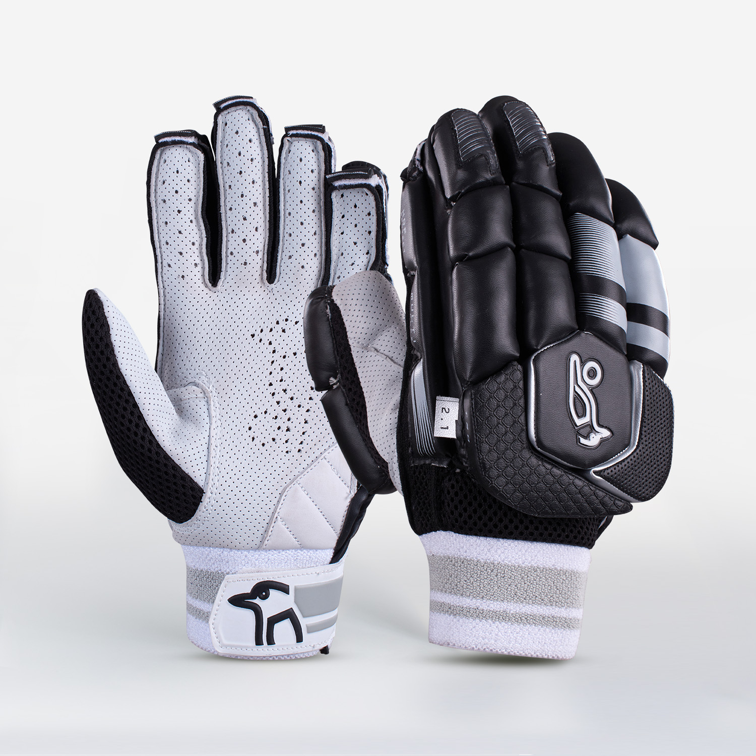 Kookaburra 2023 2.1 Black T/20 Batting gloves