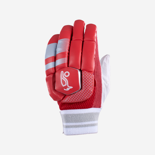 Kookaburra 2023 6.1 Red Batting Gloves back