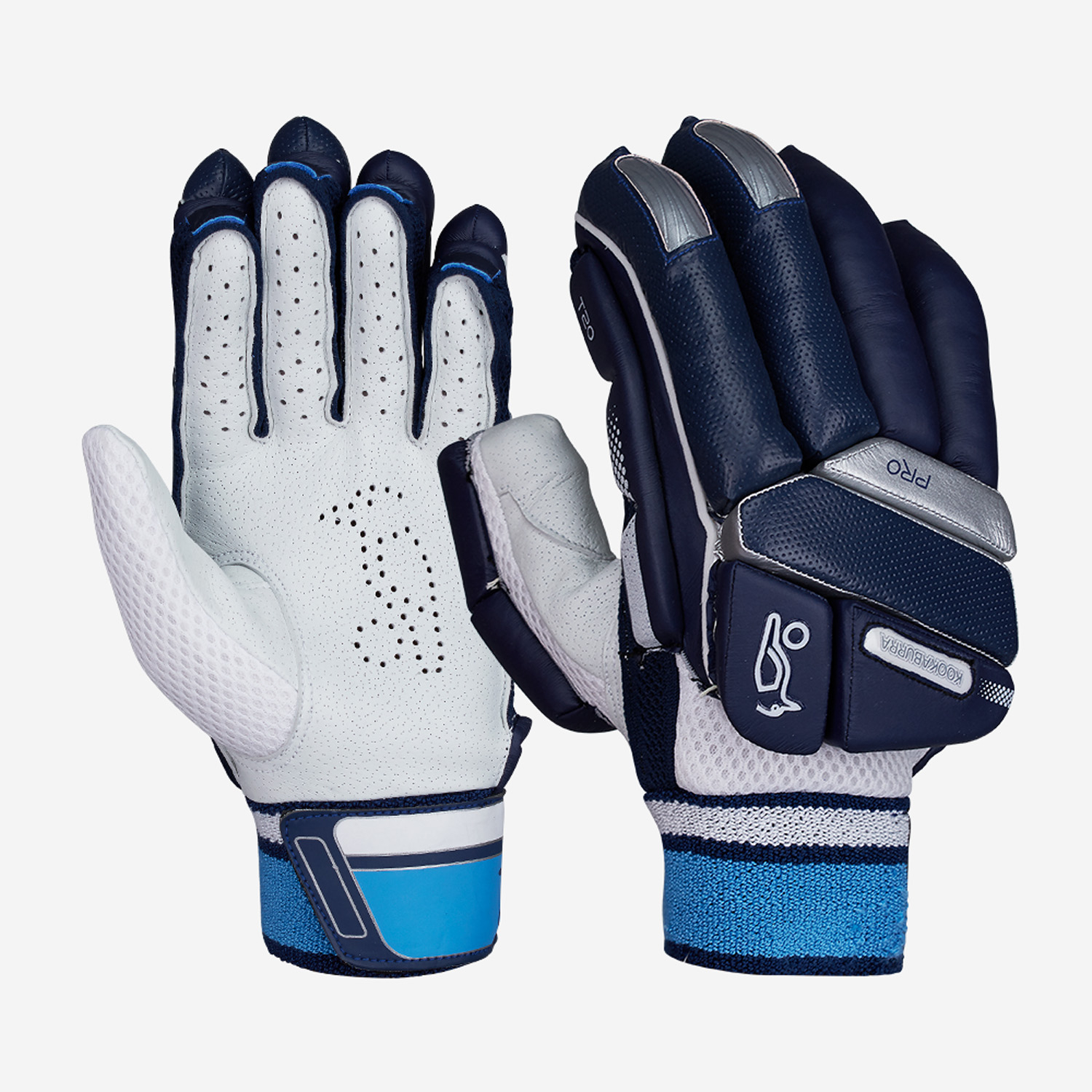 T20 PRO NAVY BATTING GLOVES Product Details Kookaburra UK