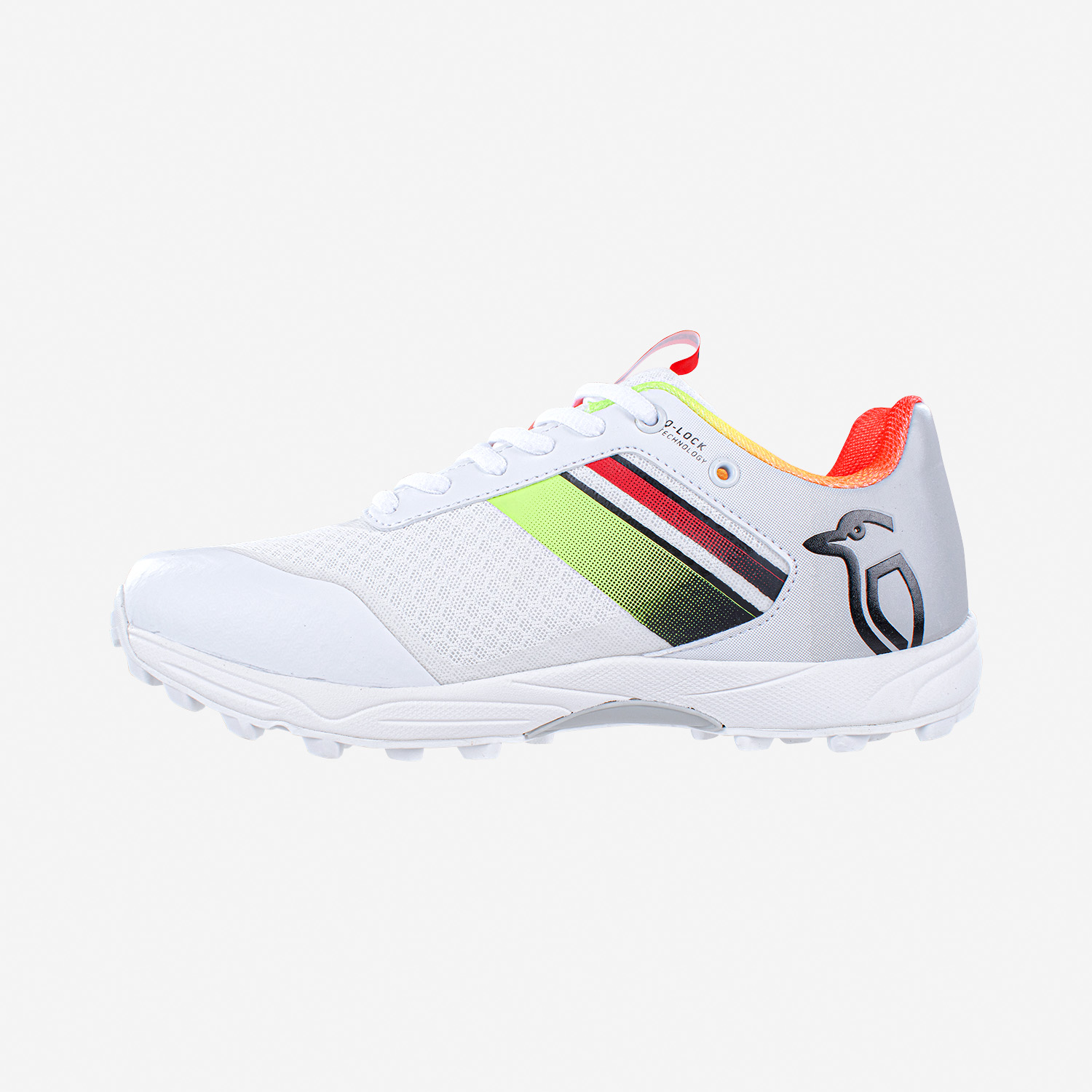Kookaburra KC 2.0 Rubber Soled Cricket Shoe Red/Yellow