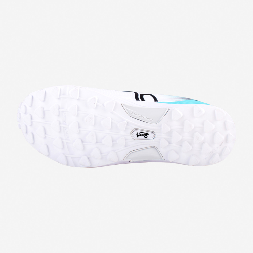 Kookaburra 2024 KC 3.0 Rubber sole Cricket Shoe White/Aqua