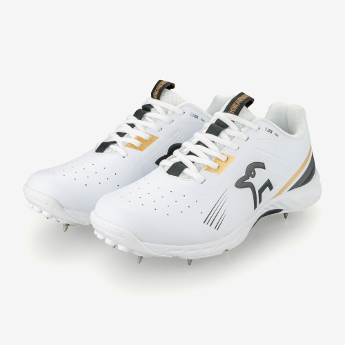 Kookaburra KC 3.0 Spike Cricket Shoe Gold & Black