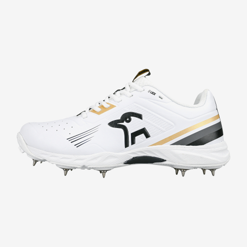 Kookaburra KC 3.0 Spike Cricket Shoe Gold & Black