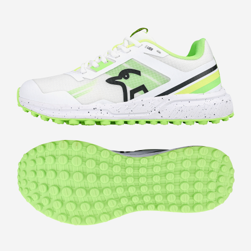 KC 2.O RUBBER SOLED CRICKET SHOE YELLOW & GREEN