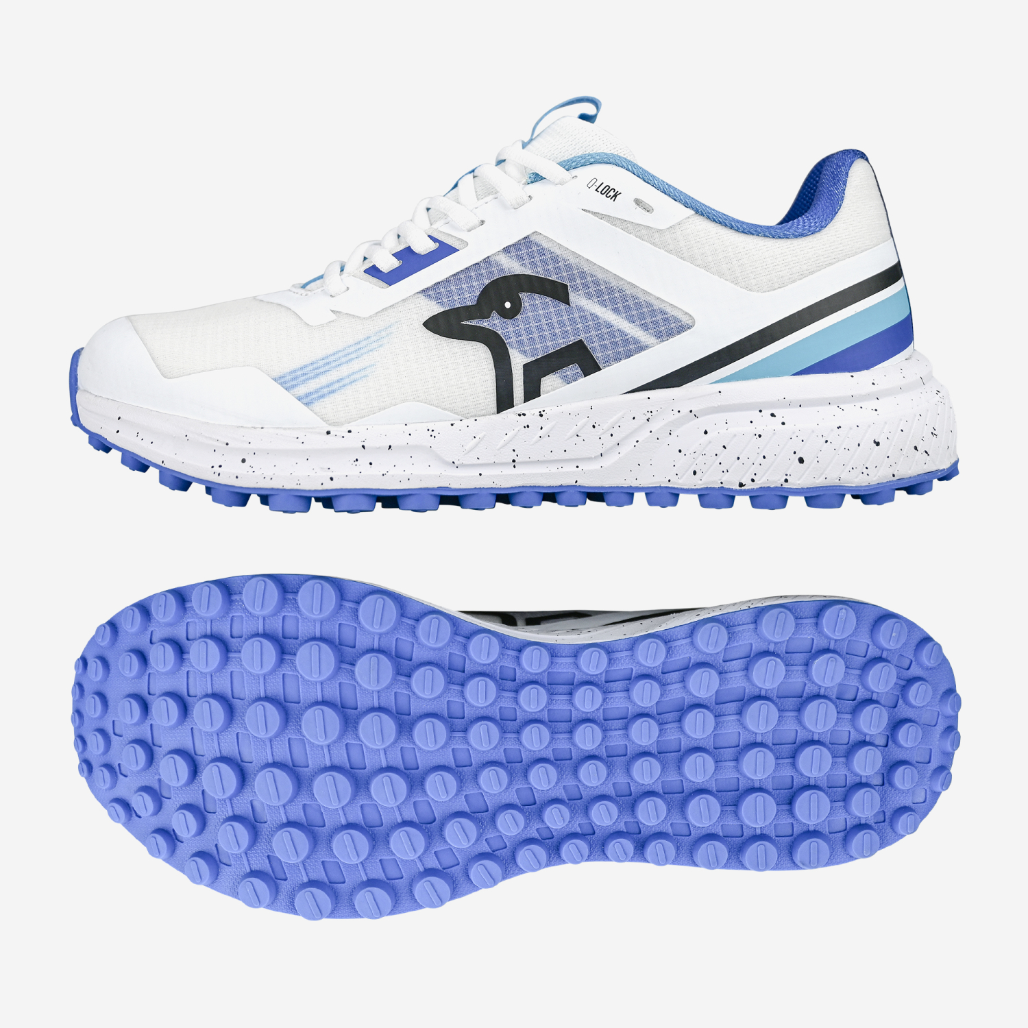 Kookaburra KC 2.0 Rubber Cricket Shoe Blue & Sky 